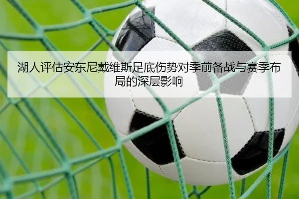 湖人评估安东尼戴维斯足底伤势对季前备战与赛季布局的深层影响